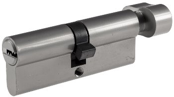 Schließzylinder 80mm (40+40mm) mit Knauf - Profil-Zylinder, 5 Sicherheits-Schlüssel