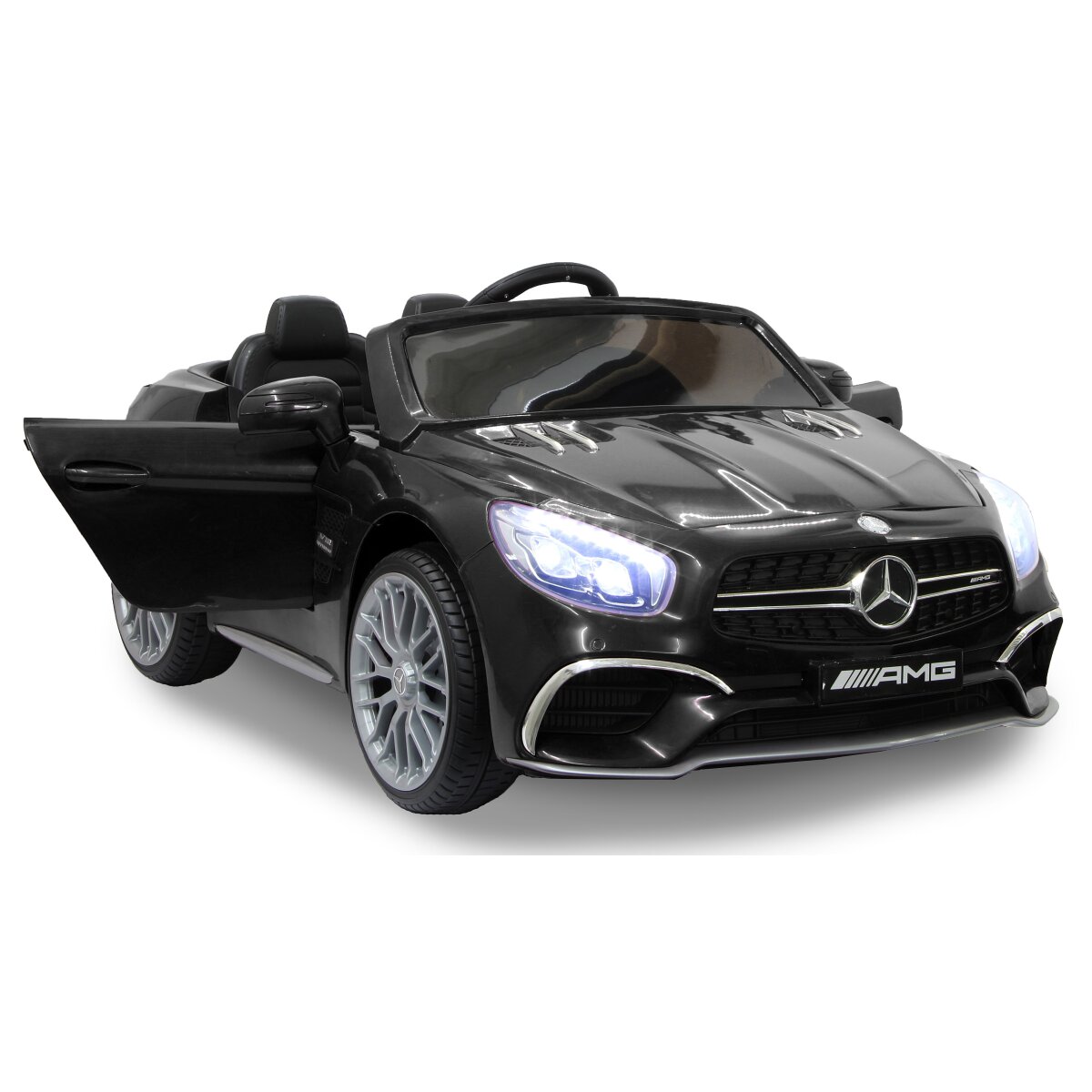 Kinderfahrzeug Mercedes-AMG SL 65 schwarz