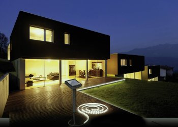 LED Solar LED-Stripe 3m, warmweiß 3000K