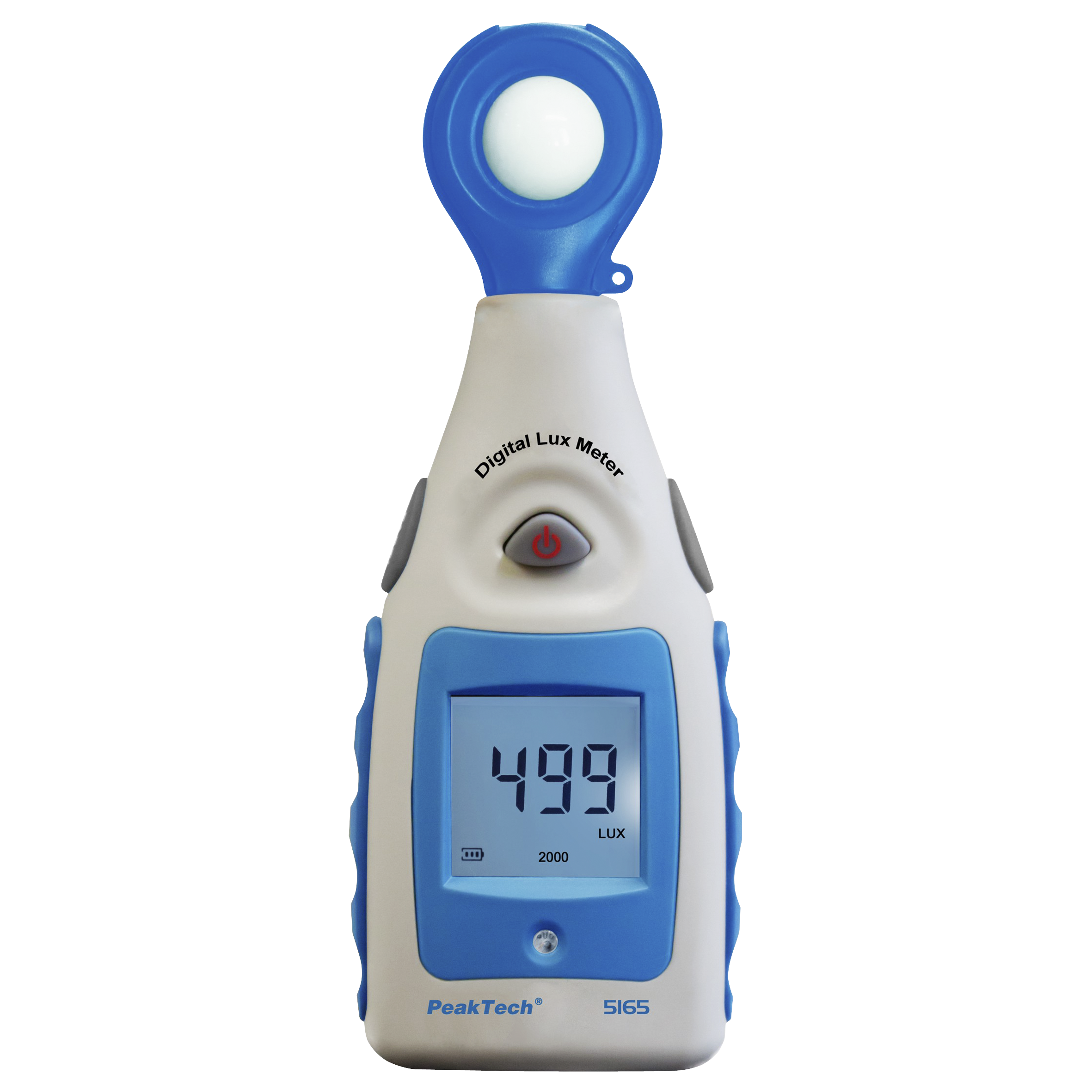 Luxmeter Peaktech ''P5165'', 2000 Counts, LCD Anzeige, Hintergrunbeleuchtung