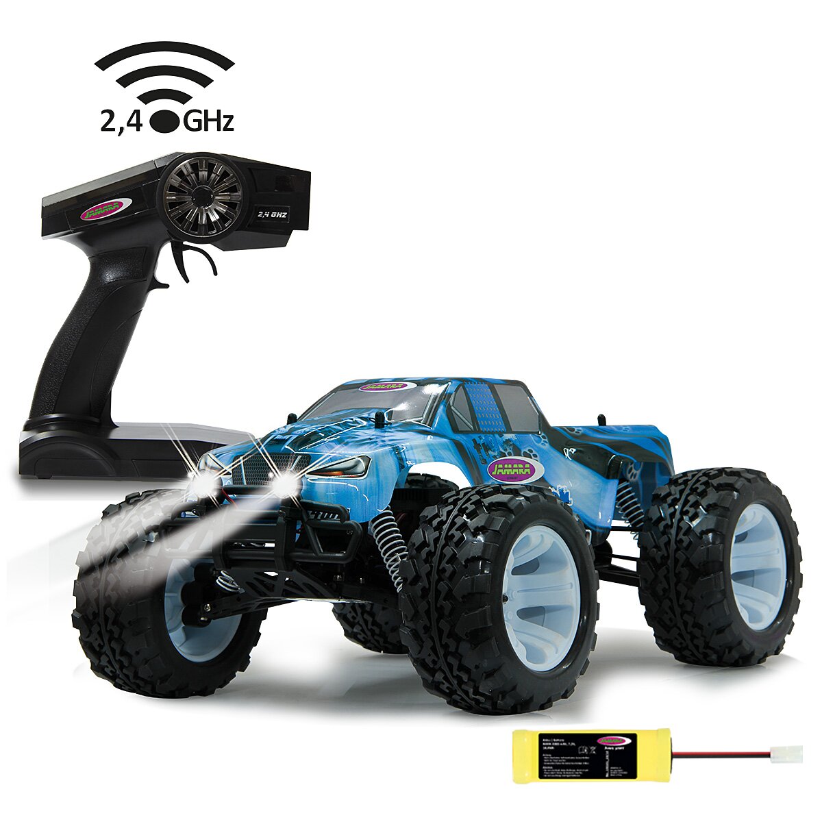 Tiger Ice Monstertruck 4WD 1:10 NiMh 2,4GHz mit LED